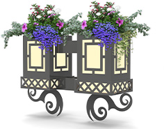 燈桿花箱 燈桿花箱